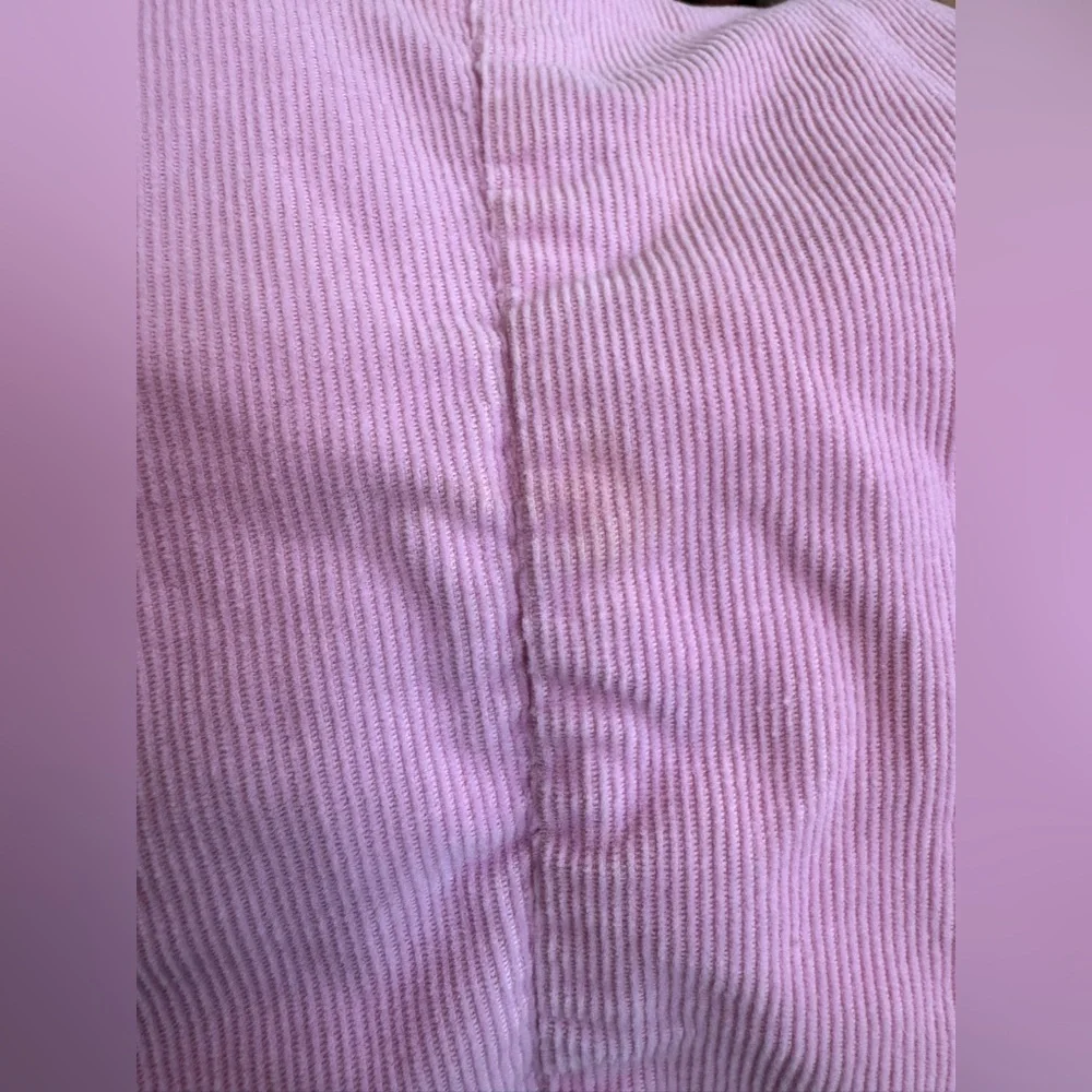Vintage 90s Osh Kosh B'Gosh Girls Pink Overalls Elephant Corduroy USA Size 24 M